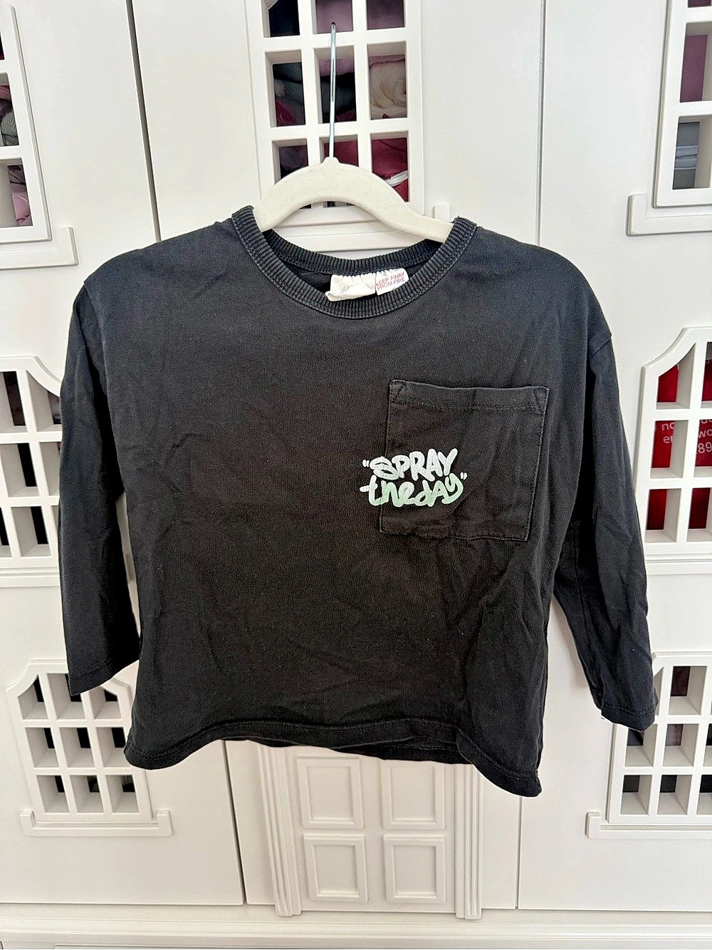 Zara Graphic Long Sleeve Size 3-4Y